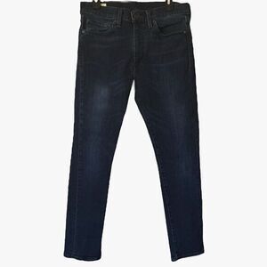 LEVI'S PREMIUM 510 Men's Jeans Blue Stretch Slim‎ 5 Pockets 99% Cotton Waist 32